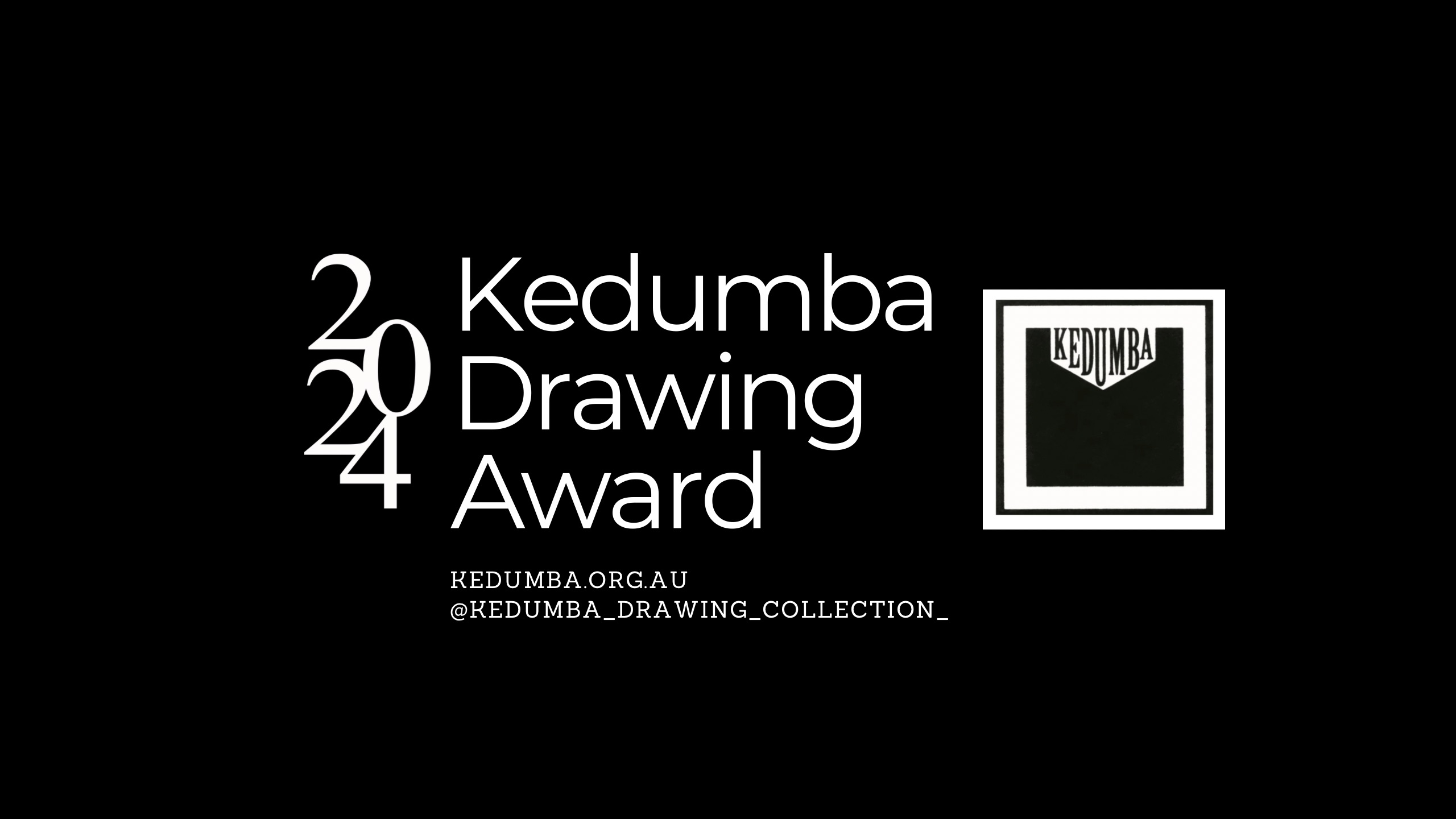 Kedumba Drawing Award